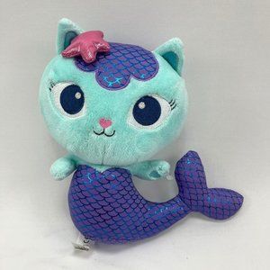 Gabby's Dollhouse MerCat 8" Plush Stuffed Animal Mermaid Kitty Cat Toy